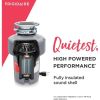 Frigidaire 3/4 HP Corded Garbage Disposal for Kitchen Sinks | FF75DISPC1