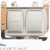 Tramezzino - Gourmet Sandwich Maker - Made of Stainless Steel - 13 x 7.5 x 1.2 in