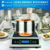 Duxtop Professional Portable Induction Cooktop, Commercial Range Countertop Burner, 1800 Watts