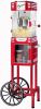 Nostalgia Popcorn Maker Machine - Professional Cart With 2.5 Oz Kettle Makes Up to 10 Cups - Vintage Popcorn Machine Movie